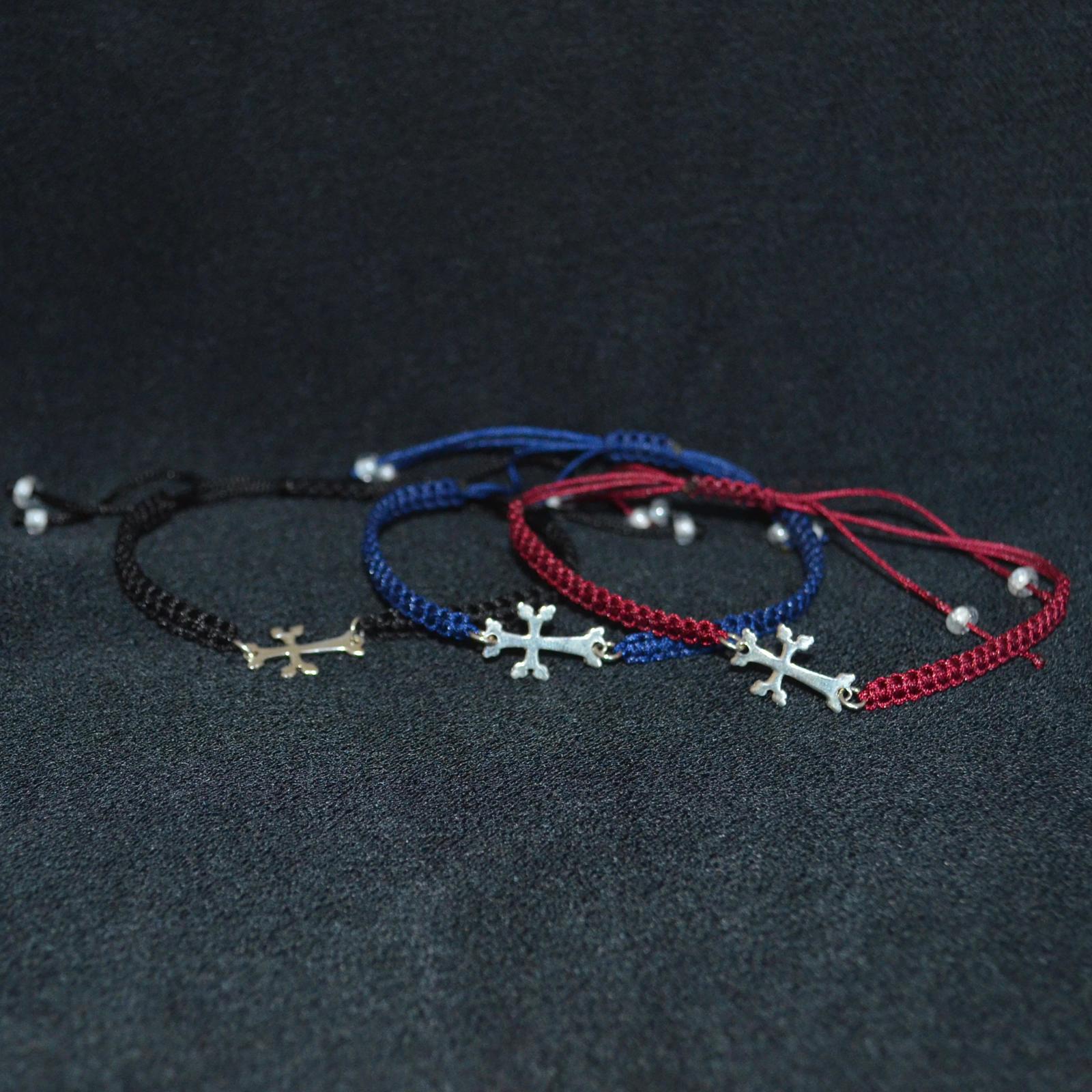 Macrame Cross Bracelet Petite - Infinity Dubai