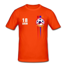 Load image into Gallery viewer, Fan T-shirt Mkhitaryan - kräftig Orange
